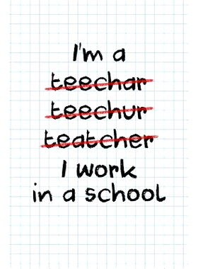 预订 I Work In A School: Funny Teacher Gifts: 9781073463350