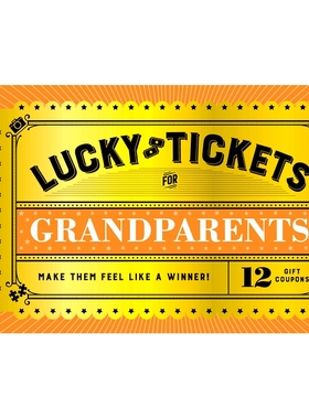 预订 Lucky Tickets for Grandparents: 12 Gift Coupons: 9781797229454