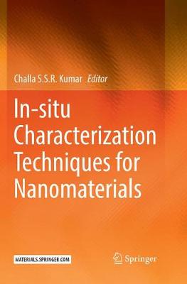 【预订】In-situ Characterization Techniques for Nanomaterials