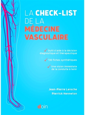 预订 La check-list de la médecine vasculaire 血管医学检查表: 9782704016303