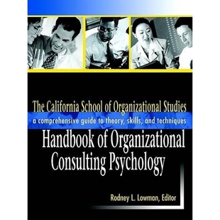Handbook The Organizational 预订 Consulting School Subtitle California Comme Psychology Studies