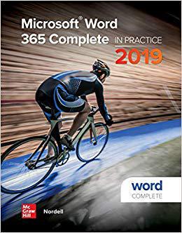 【预售】Looseleaf for Microsoft Word 365 Complete: In Practice, 2019 Edition