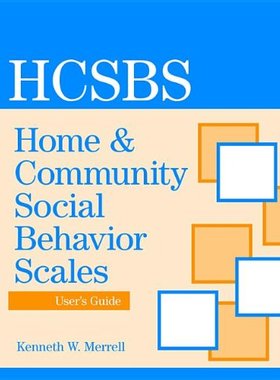【预售】Home and Community Social Behavior Scales Rating Form