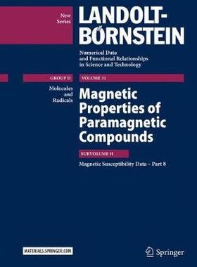 [预订]Magnetic Properties of Paramagnetic Compounds