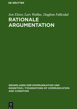 【预订】Rationale Argumentation 9783110082746