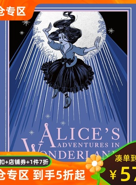 爱丽丝梦游仙境 图像小说 英文原版 经典名著漫画插图版 Alice’s Adventures in Wonderland Grahame Baker-Smith