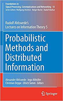 【预售】Probabilistic Methods and Distributed Information