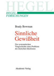Gewißheit Sinnliche 9783050038568 预订