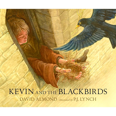 现货 凯文和黑鸟 Kevin and the Blackbirds 英文原版 精装绘本 David Almond & P.J. Lynch 安徒生奖 凯特格林纳威奖作者