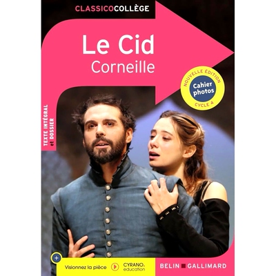 熙德 高乃依 2024新版 法国初中课程阅读 解析材料 B1B2初级阅读理解 法语专业 Le Cid Pierre Corneille