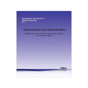 [预订]Generalized Low Rank Models 9781680831405