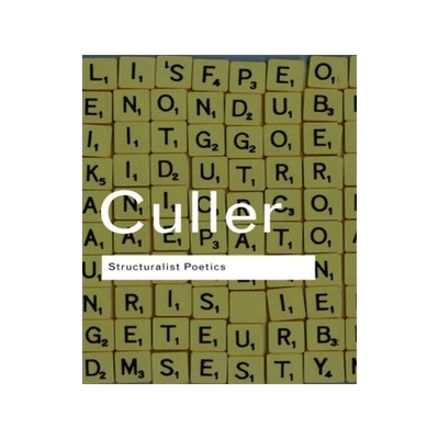 Structuralist Poetics 9780415289894