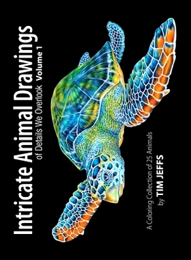 预订 Intricate Animal Drawings of Details We Overlook: Volume 1: 9798718446432