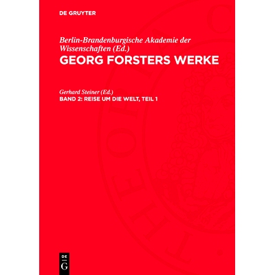 预订 Reise Um Die Welt, Teil 1: Gfw-B, Band 2/1: 9783112776285