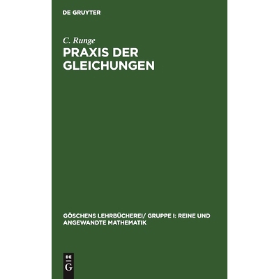 预订 Praxis der Gleichungen: 9783112424339