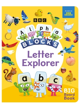 预订 Alphablocks Letter Explorer: A Big Board Book: 9781802632569