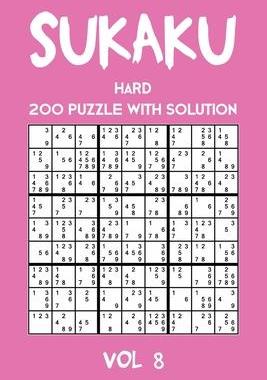 [预订]Sukaku Hard 200 Puzzle With Solution Vol 8: Exciting Sudoku variation, puzzle booklet, 2 puzzles per 9781711917535