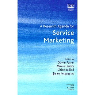 预订 A Research Agenda for Service Marketing 服务营销研究议程: 9781803923161