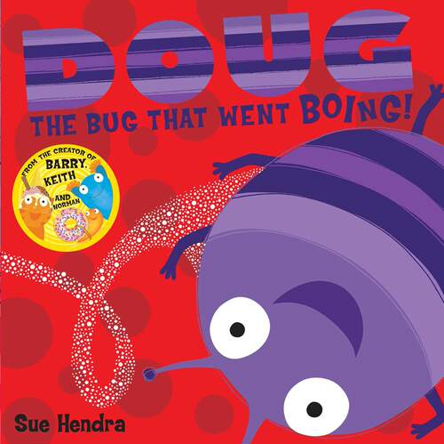 现货 英文原版 臭虫道格 Doug the Bug 儿童绘本 Sue Hendra 系列绘本 - 封面