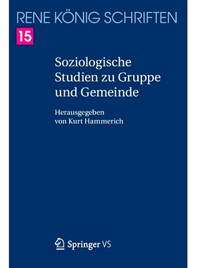 预订 Soziologische Studien zu Gruppe und Gemeinde: 9783658158187