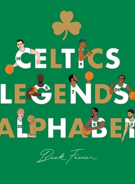 预订 Celtics Legends Alphabet 凯尔特人传奇字母表: 9780645487022