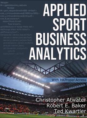 [预订]Applied Sport Business Analytics With HKPropel Access 9781492598534