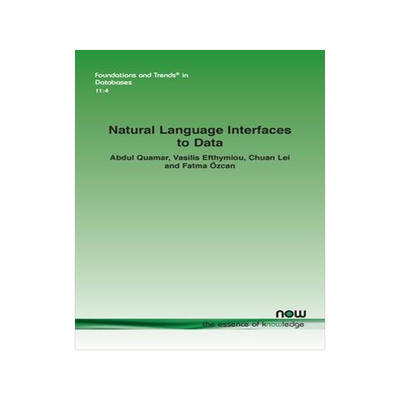 [预订]Natural Language Interfaces to Data 9781638280286