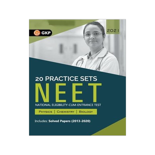 [预订]NEET 2021 - 20 Practice Sets (Includes Solved Papers 2013-2020) 9789390187812