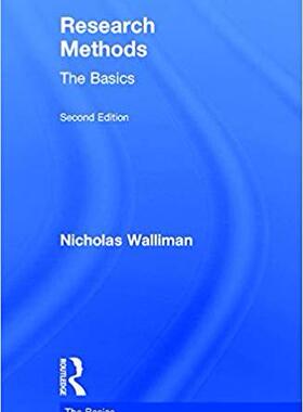 【预订】Research Methods: The Basics 9781138693982