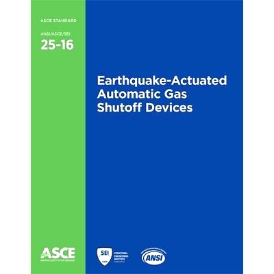 预订 Earthquake-Actuated Automatic Gas Shutoff Devices (25-16): 9780784413890