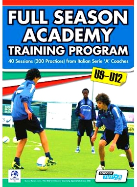 预订 Full Season Academy Training Program U9-12 - 40 Sessions (200 Practices) from Italian Serie ’a’ Coaches: 97809576