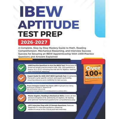 预订 IBEW Aptitude Test Prep 2026-2027: A Complete, Step-by-Step Mastery Guide to Math, Reading Comprehension, Mechanica