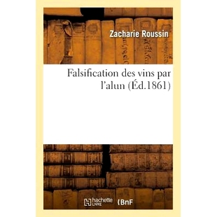 Vins Des Par l’Alun 9782011923707 预订 明矾掺假葡萄酒 Falsification