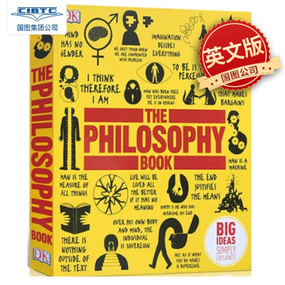 DK人类的思想百科丛书 The Philosophy Book 哲学百科图解 英文原版 学科科普全彩铜版纸精装 Big Ideas Simply Explained