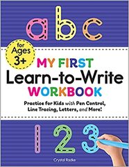 现货 My First Learn-To-Write Workbook: Practice for Kids with Pen Control 9781641526272