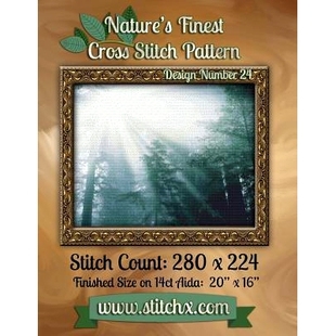Cross Stitch Nature’s 9781502562203 Number Finest Design 预订 Pattern