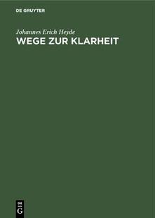 【预订】Wege zur Klarheit 9783111167978