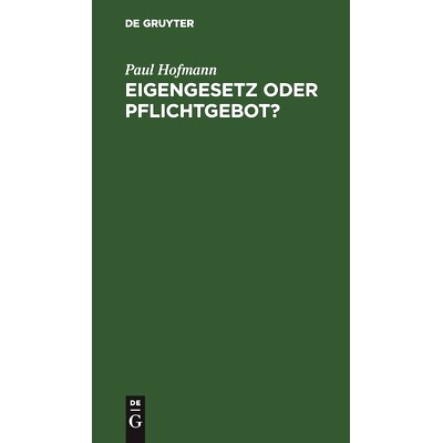 Eine Studie &uuml;ber die Grundlagen ethisch