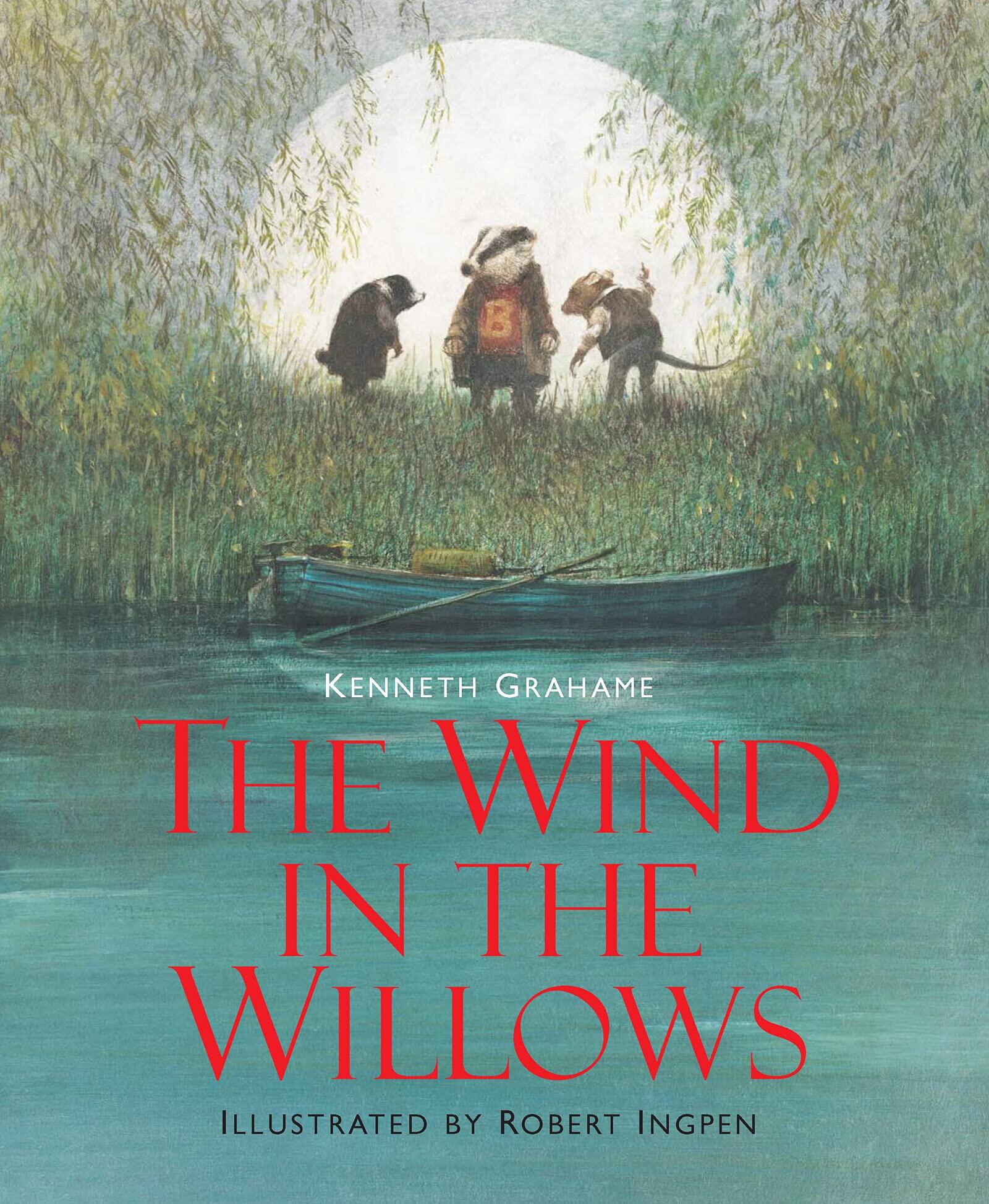 名著插画系列:柳林风声 精装绘本 英文原版 the wind in the willows