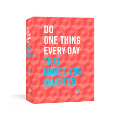 预订 Do One Thing Every Day That Makes You Smarter: A Journal: 9781984823274