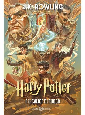 现货 哈利·波特与火焰杯 意大利语 25周年纪念版 J.K.罗琳 精装收藏 Harry Potter e il calice di fuoco