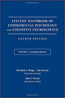 【预售】Stevens’ Handbook of Experimental Psychology and Cognitive Neuroscience, Fourth Edition, Volume One