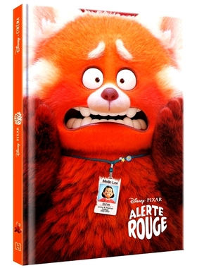 预售 青春变形记 迪士尼电影故事书 儿童小语种启蒙 法语原版 Alerte rouge