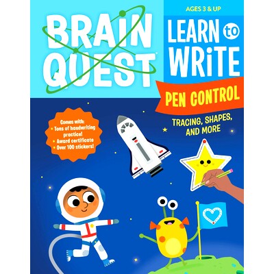 预订 Brain Quest Learn to Write: Pen Control, Tracing, Shapes, and More: 9781523515998