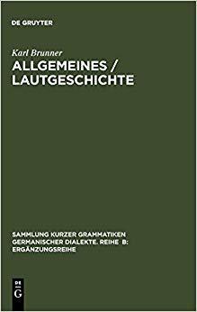 【预订】Allgemeines / Lautgeschichte 9783484400085