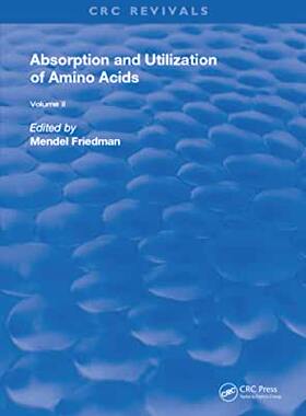 【预订】Absorption and Utilization of Amino Acids: Volume II