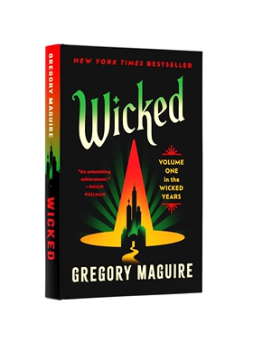 魔法坏女巫1/2/3/4 女巫前传 绿野仙踪 百老汇音乐剧 A妹电影原著 Gregory Maguire 英文原版 Wicked: Volume One in the Wicked