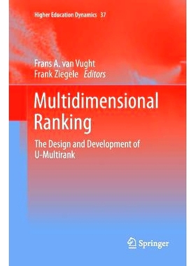 预订 Multidimensional Ranking: The Design and Development of U-Multirank: 9789401780933