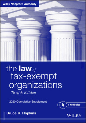 【预订】The Law Of Tax-Exempt Organizations + Website, 12Th Edition 2020 Cumulative Supplement