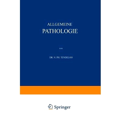 预订 Allgemeine Pathologie: 9783642904639
